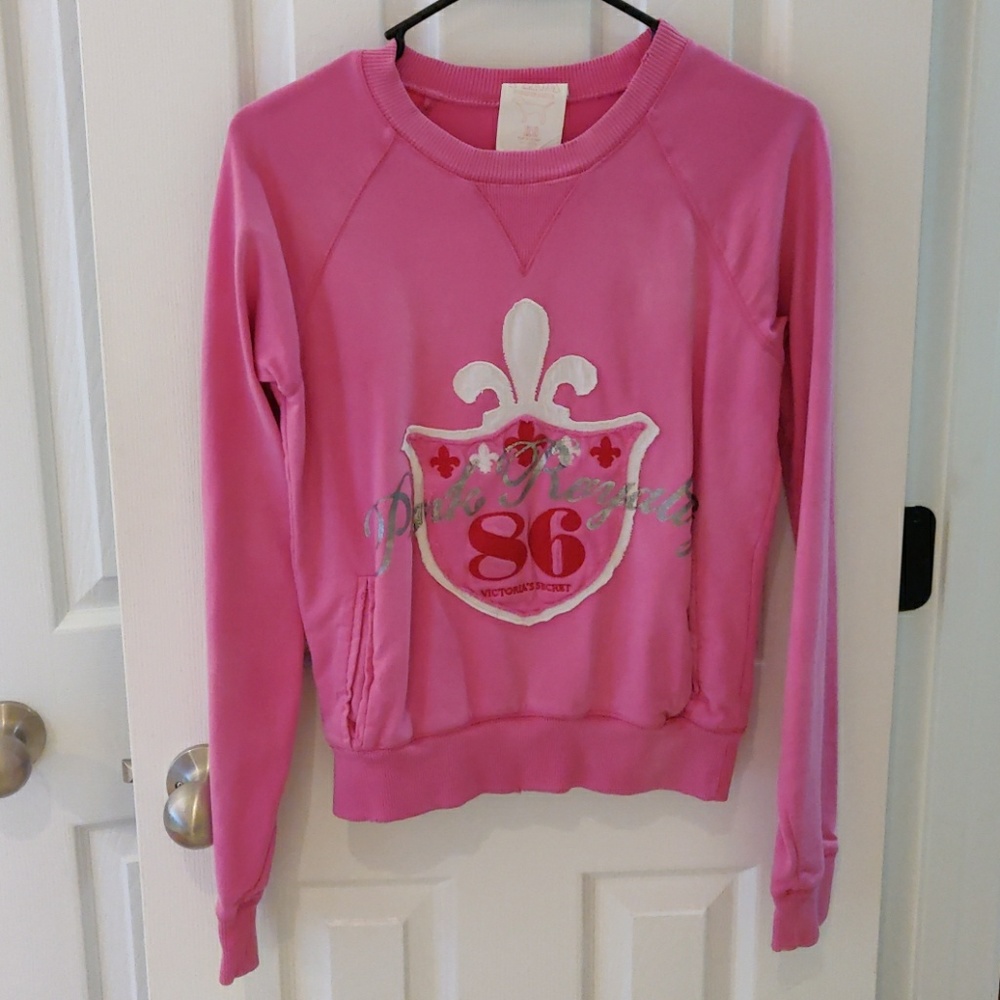 Pink sweatshirt
